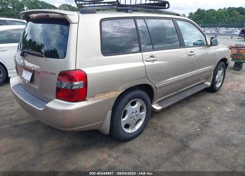 2004 TOYOTA HIGHLANDER LIMITED V6 VIN: JTEEP21A640036085