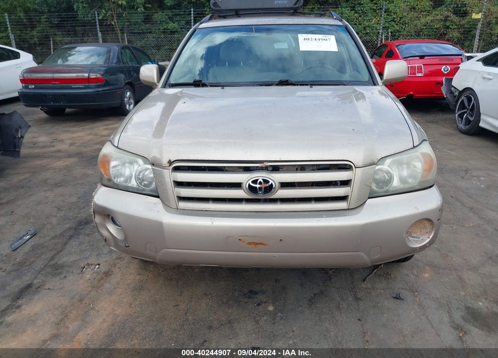 2004 TOYOTA HIGHLANDER LIMITED V6 VIN: JTEEP21A640036085
