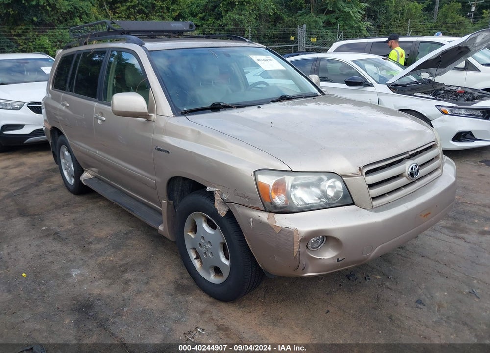 2004 TOYOTA HIGHLANDER LIMITED V6 VIN: JTEEP21A640036085