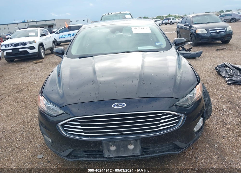 2019 FORD FUSION SE VIN: 3FA6P0HD7KR250213
