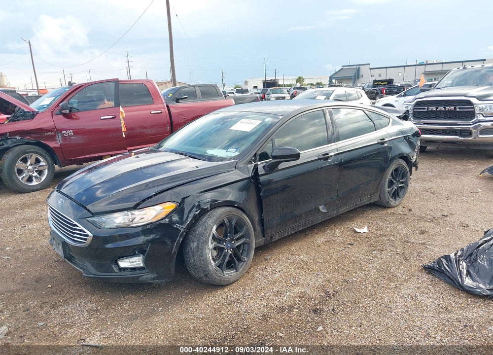 2019 FORD FUSION SE VIN: 3FA6P0HD7KR250213