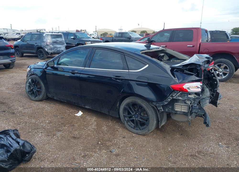 2019 FORD FUSION SE VIN: 3FA6P0HD7KR250213