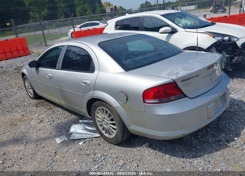 2006 CHRYSLER SEBRING TOURING VIN: 1C3AL56R06N140189