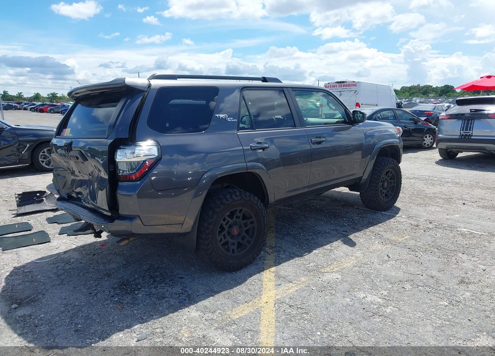 2019 TOYOTA 4RUNNER TRD OFF ROAD VIN: JTEBU5JR3K5678928