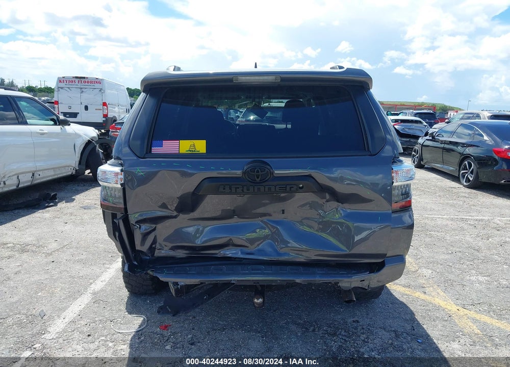 2019 TOYOTA 4RUNNER TRD OFF ROAD VIN: JTEBU5JR3K5678928