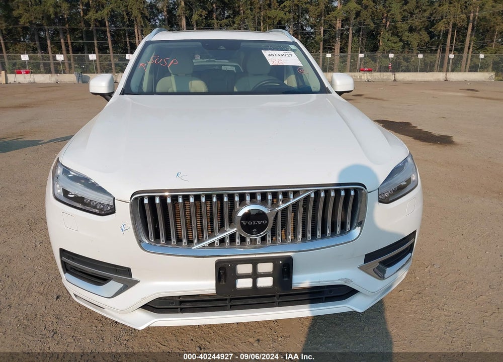 2021 VOLVO XC90 RECHARGE PLUG-IN HYBRID T8 INSCRIPTION 7 PASSENGER VIN: YV4BR0CLXM1701159