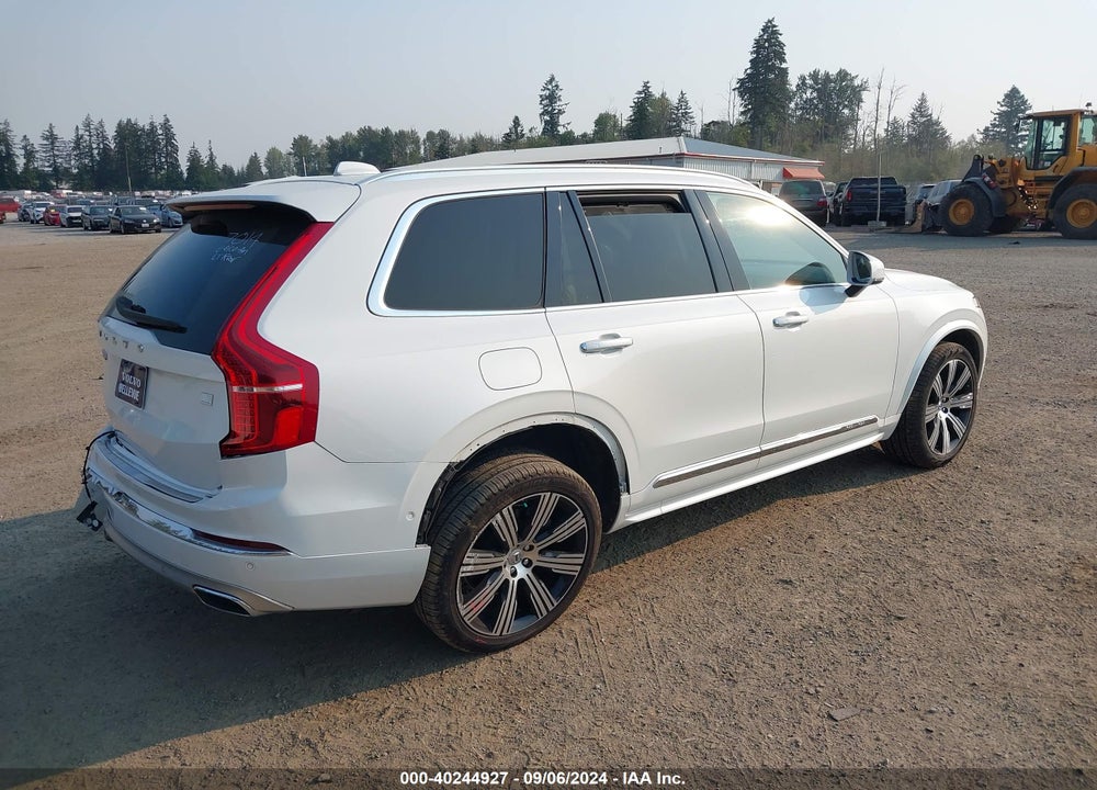 2021 VOLVO XC90 RECHARGE PLUG-IN HYBRID T8 INSCRIPTION 7 PASSENGER VIN: YV4BR0CLXM1701159