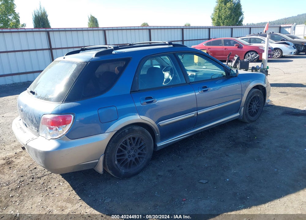 2007 SUBARU IMPREZA OUTBACK SPORT VIN: JF1GG63687H810359