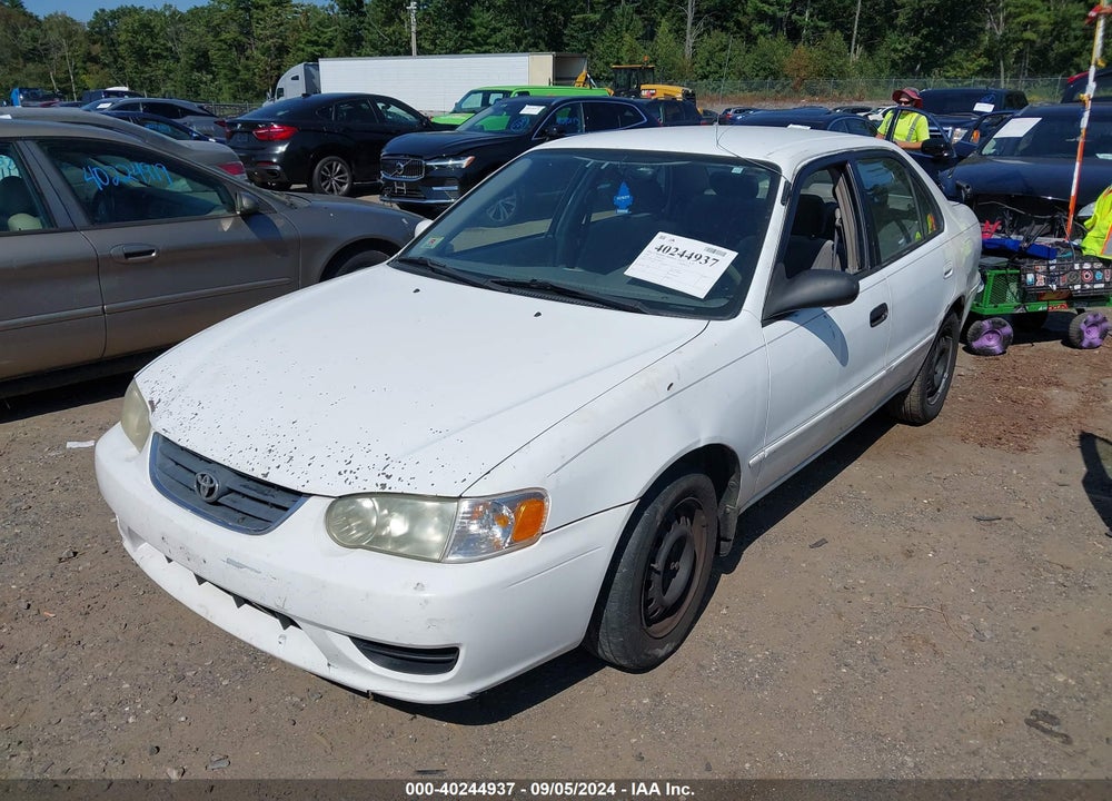 2001 TOYOTA COROLLA LE VIN: 2T1BR12E61C509644