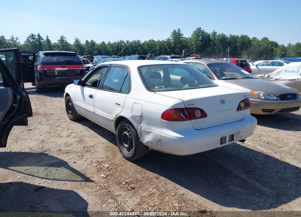 2001 TOYOTA COROLLA LE VIN: 2T1BR12E61C509644
