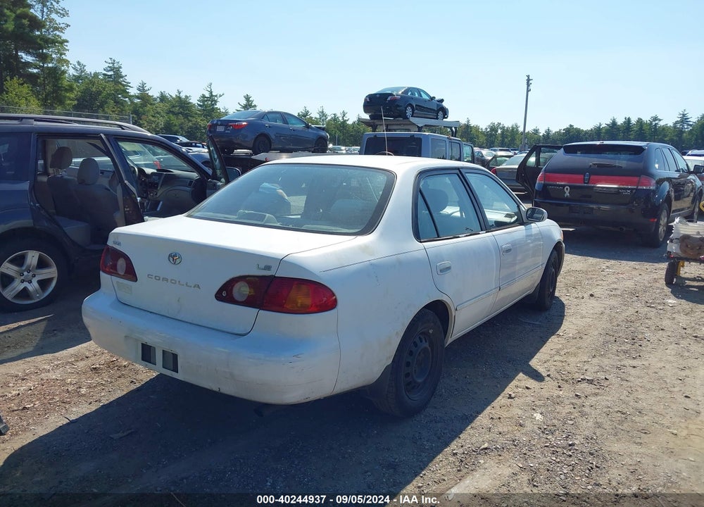 2001 TOYOTA COROLLA LE VIN: 2T1BR12E61C509644