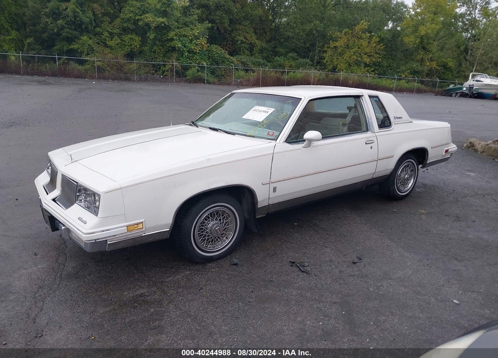 1986 OLDSMOBILE CUTLASS SUPREME BROUGHAM VIN: 1G3GM47Y4GP402434