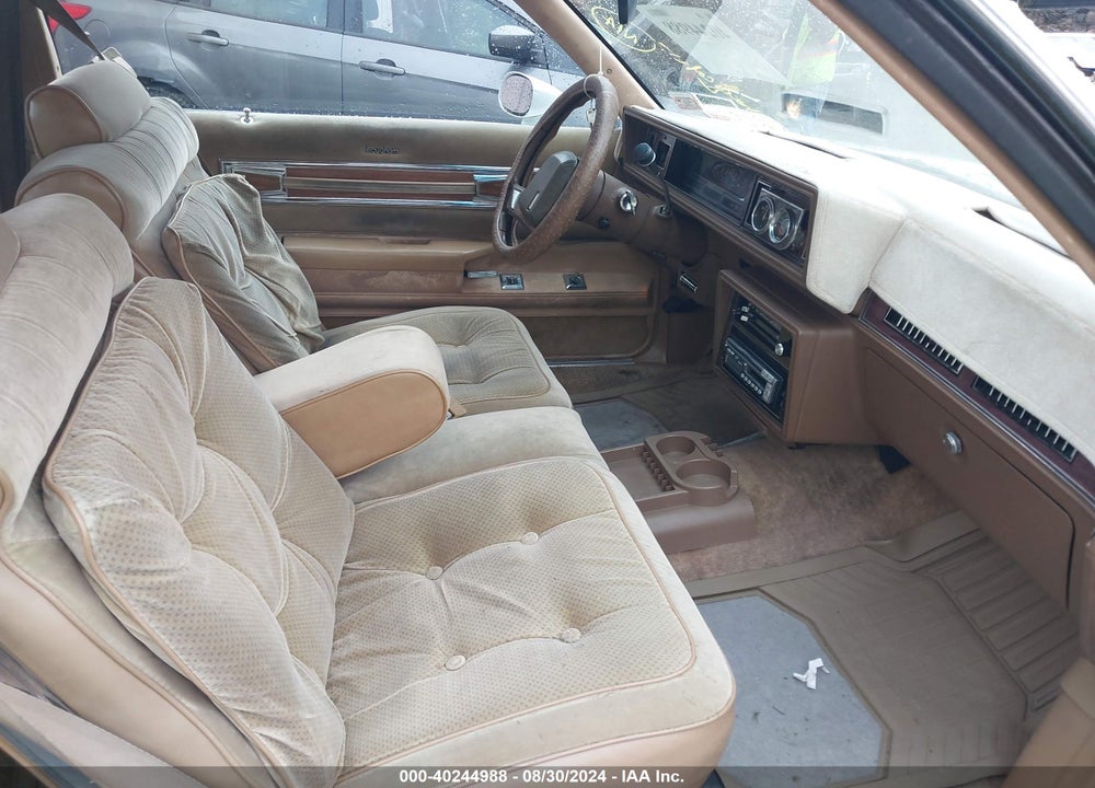 1986 OLDSMOBILE CUTLASS SUPREME BROUGHAM VIN: 1G3GM47Y4GP402434