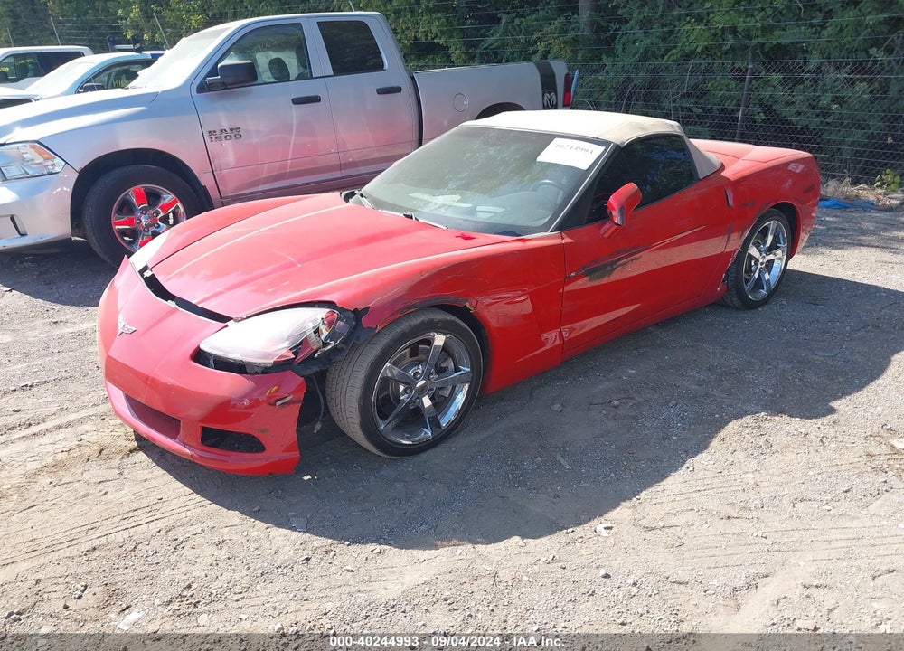 2008 CHEVROLET CORVETTE VIN: 1G1YY36W585129741