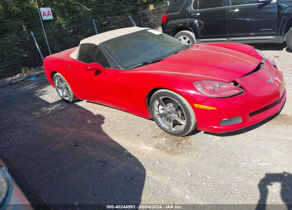 2008 CHEVROLET CORVETTE VIN: 1G1YY36W585129741