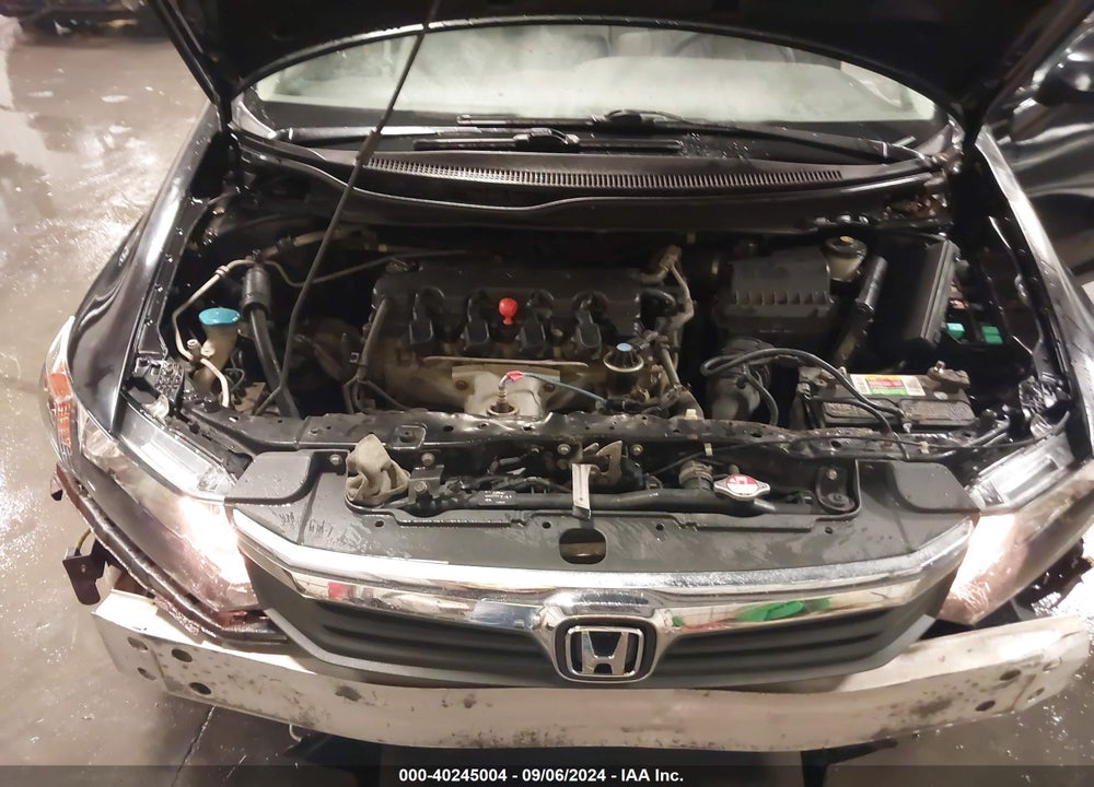 2012 HONDA CIVIC LX VIN: 2HGFB2F5XCH328059