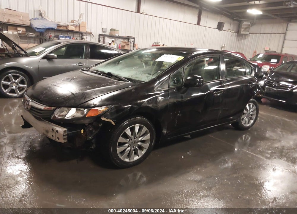 2012 HONDA CIVIC LX VIN: 2HGFB2F5XCH328059
