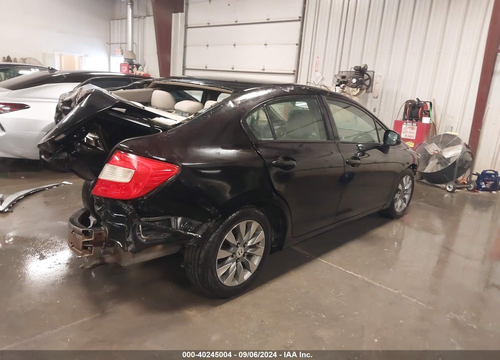 2012 HONDA CIVIC LX VIN: 2HGFB2F5XCH328059
