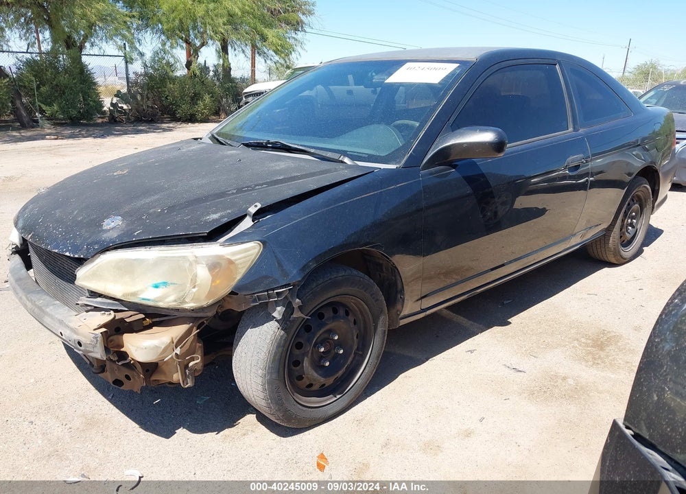 2005 HONDA CIVIC LX VIN: 1HGEM21565L064812
