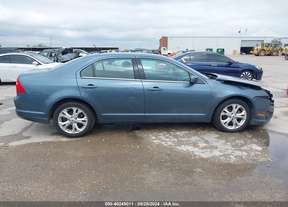 2012 FORD FUSION SE VIN: 3FAHP0HA2CR417528