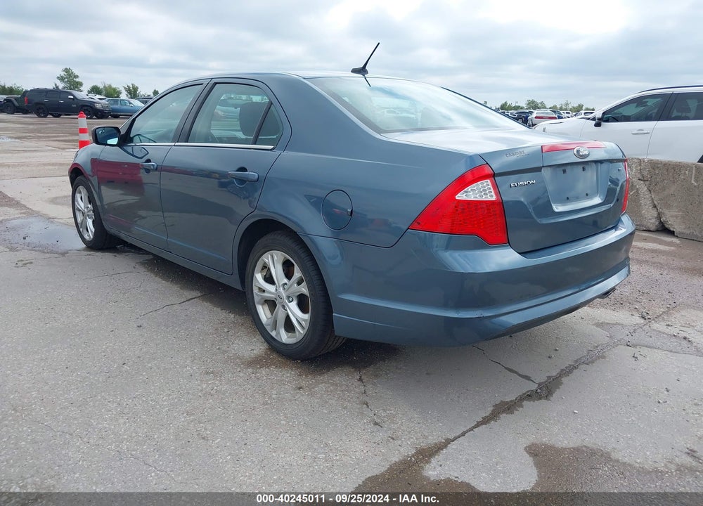 2012 FORD FUSION SE VIN: 3FAHP0HA2CR417528