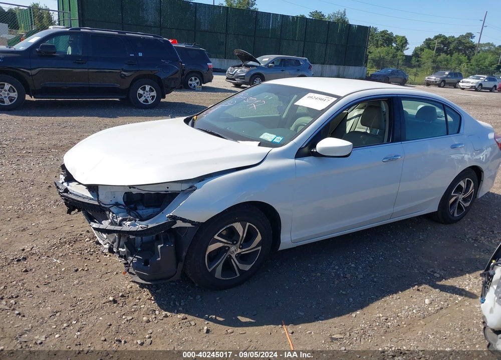 2016 HONDA ACCORD LX VIN: 1HGCR2F30GA185351