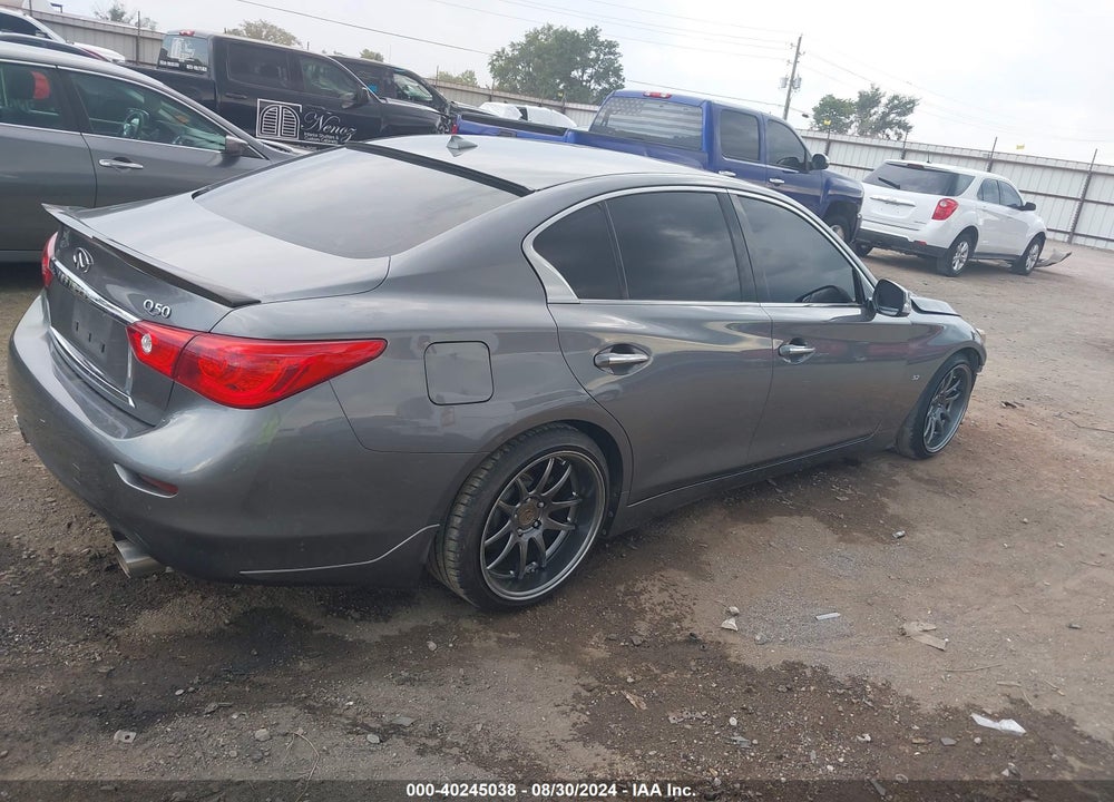2015 INFINITI Q50 PREMIUM VIN: JN1BV7AP9FM357938