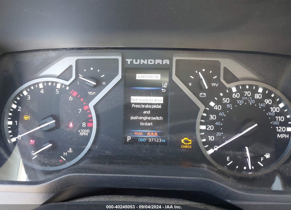 2023 TOYOTA TUNDRA VIN: 5TFKB5CD9PX001616