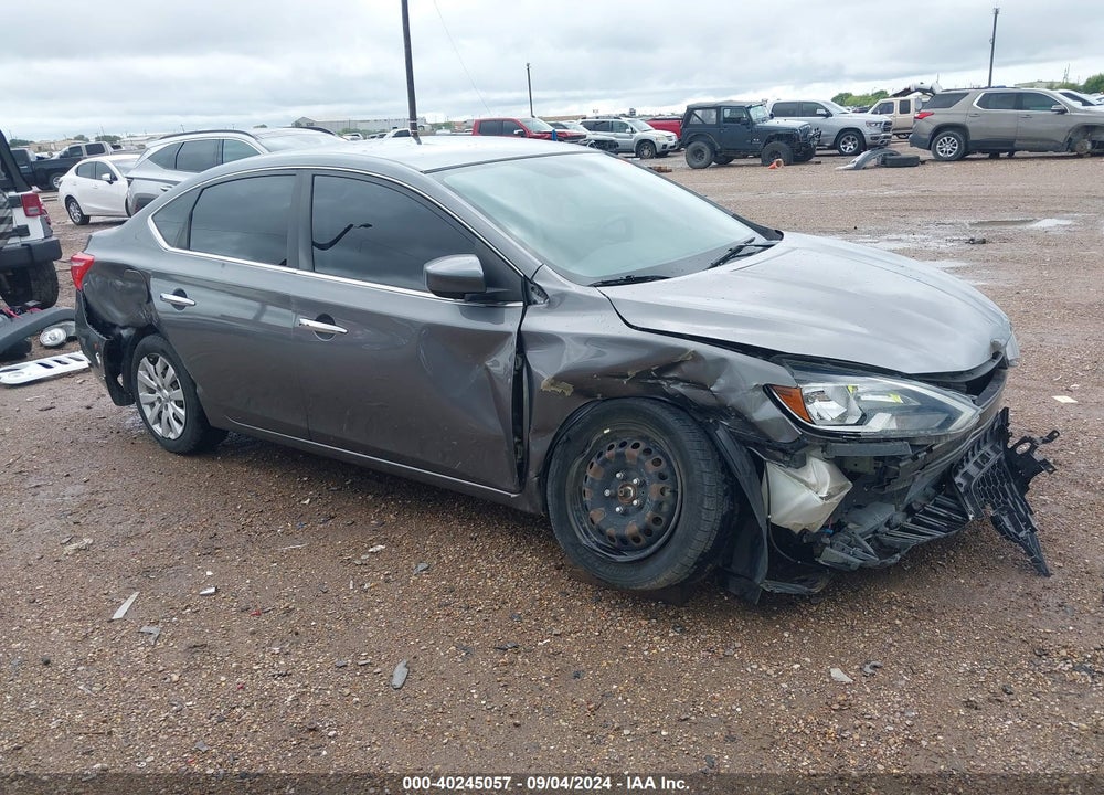 2017 NISSAN SENTRA SV VIN: 3N1AB7AP8HY338334