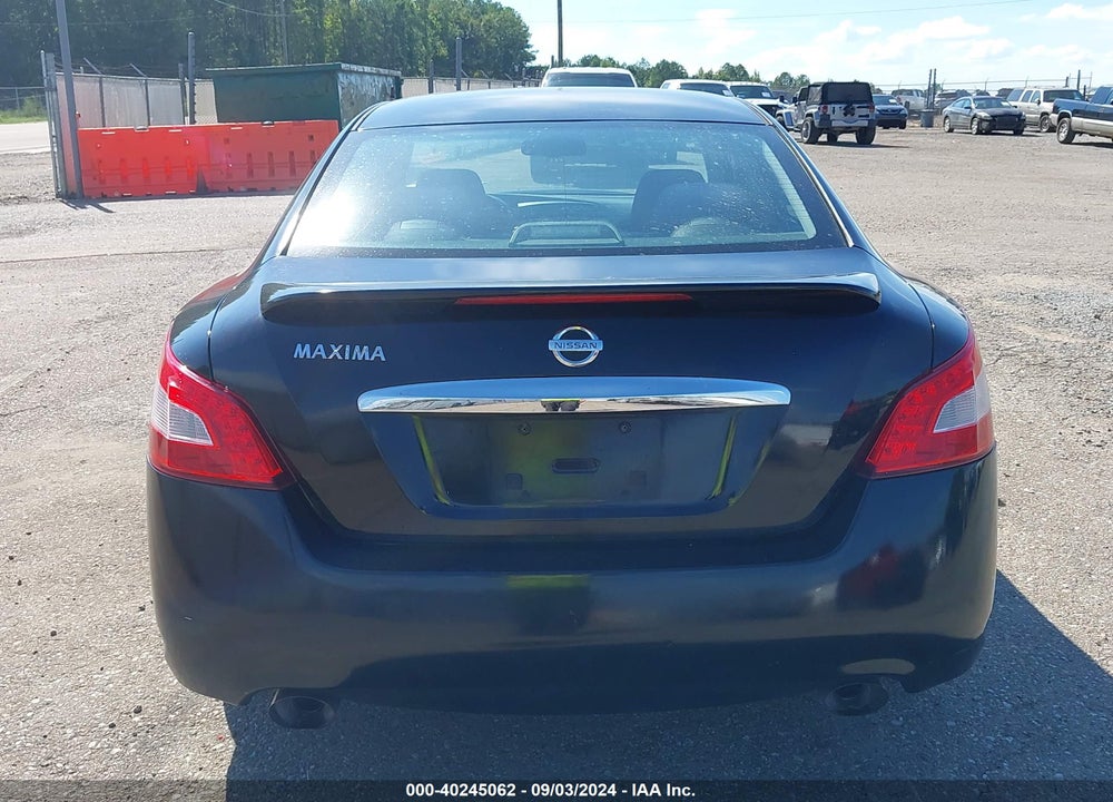 2009 NISSAN MAXIMA 3.5 S VIN: 1N4AA51E09C855470