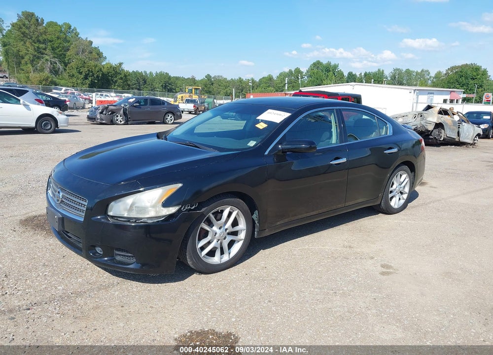 2009 NISSAN MAXIMA 3.5 S VIN: 1N4AA51E09C855470