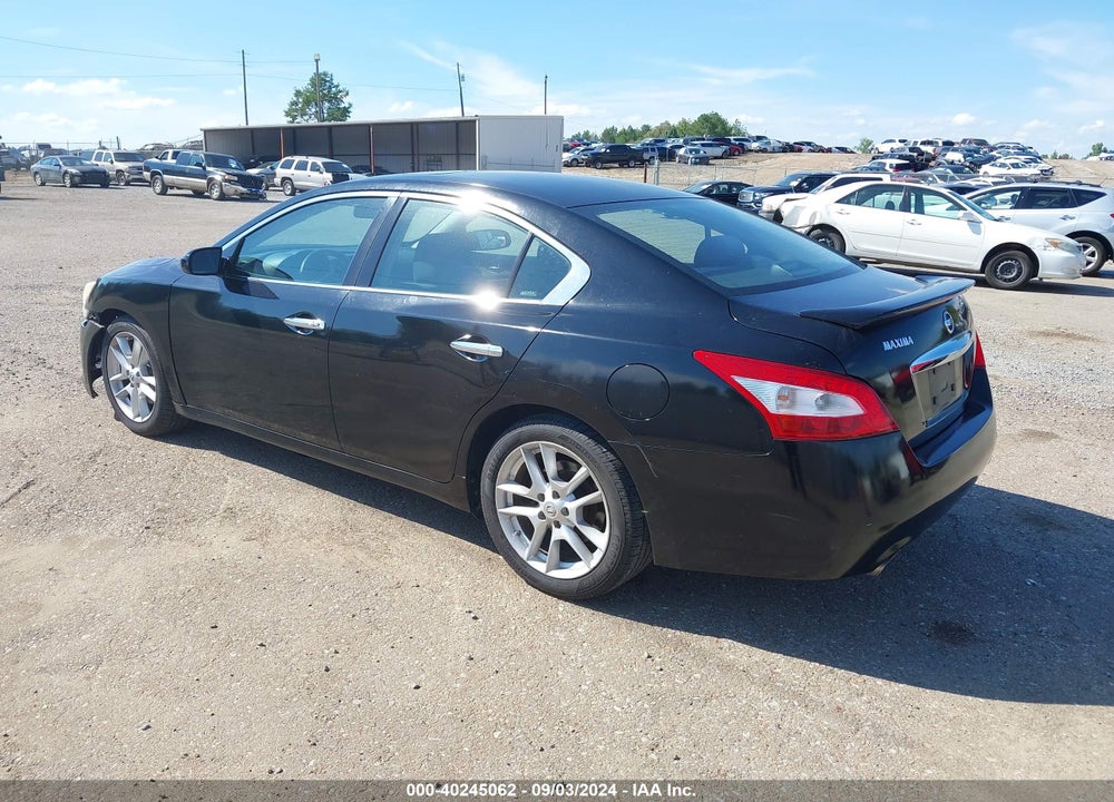 2009 NISSAN MAXIMA 3.5 S VIN: 1N4AA51E09C855470