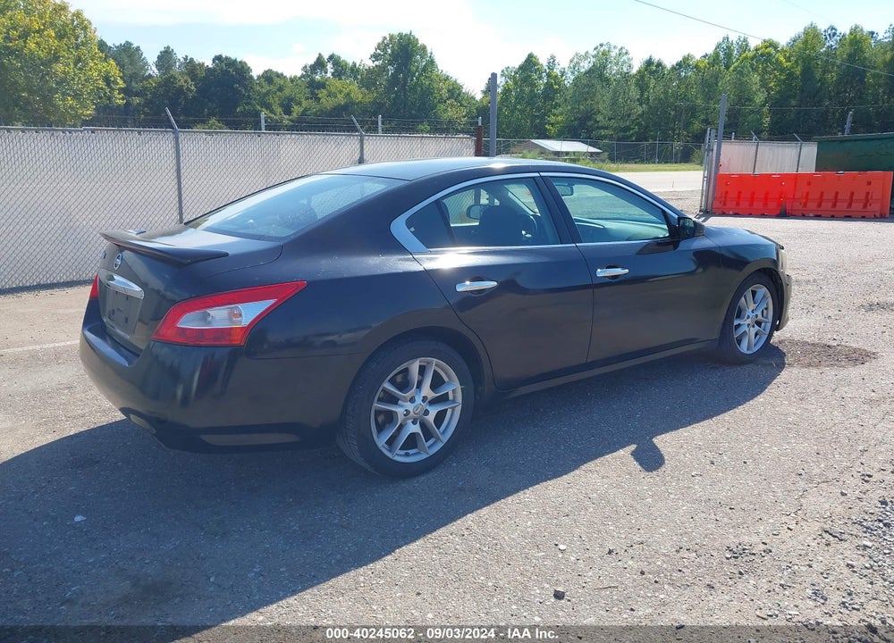 2009 NISSAN MAXIMA 3.5 S VIN: 1N4AA51E09C855470