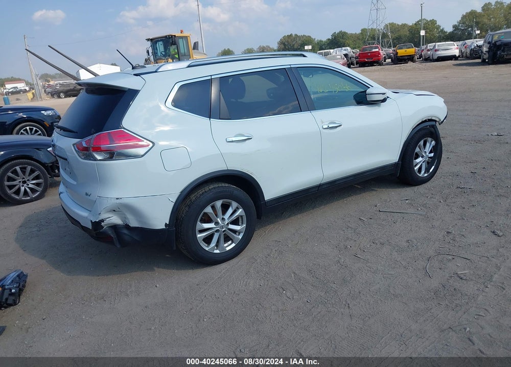 2016 NISSAN ROGUE S/SL/SV VIN: 5N1AT2MT5GC871783