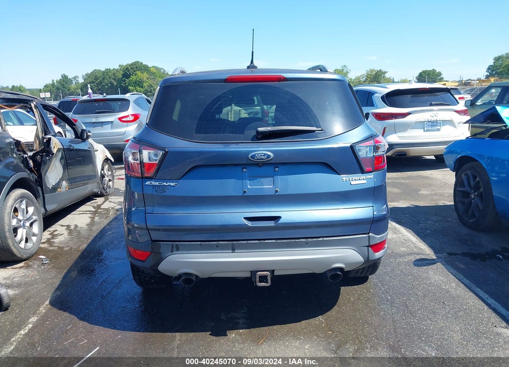 2018 FORD ESCAPE TITANIUM VIN: 1FMCU0J91JUB35220