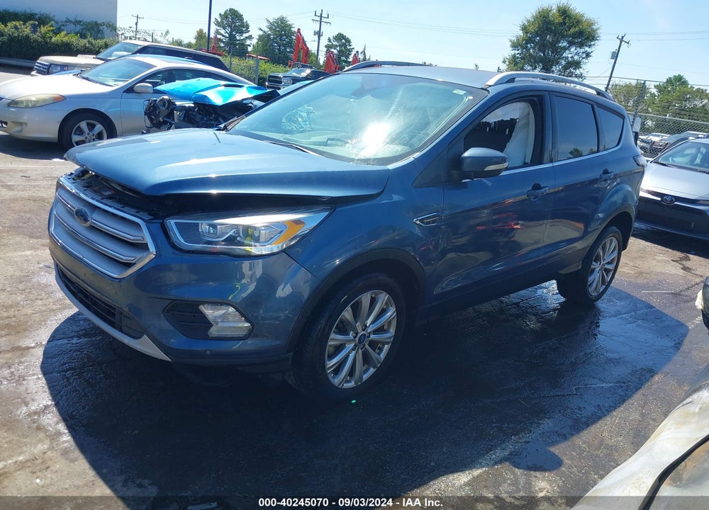 2018 FORD ESCAPE TITANIUM VIN: 1FMCU0J91JUB35220