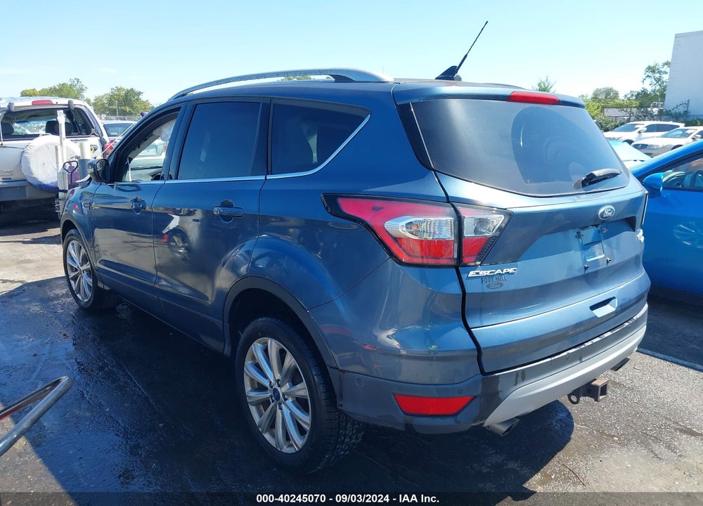 2018 FORD ESCAPE TITANIUM VIN: 1FMCU0J91JUB35220