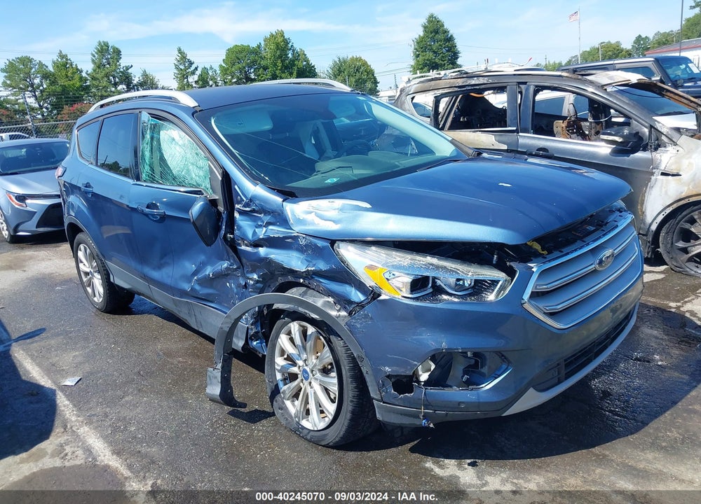 2018 FORD ESCAPE TITANIUM VIN: 1FMCU0J91JUB35220