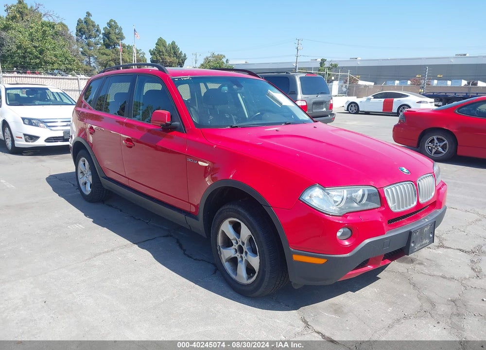 2008 BMW X3 3.0SI VIN: WBXPC93468WJ23242