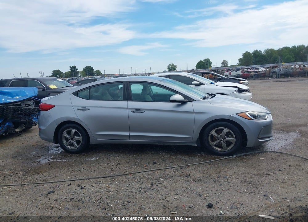 2017 HYUNDAI ELANTRA ECO VIN: 5NPD94LAXHH121510
