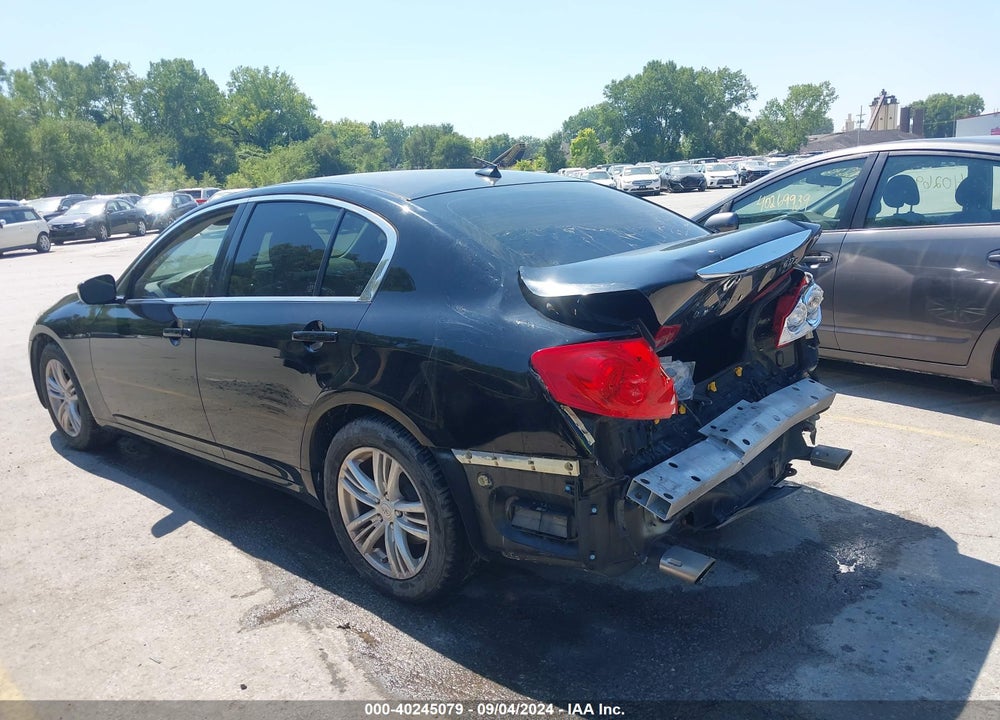 2013 INFINITI G37X VIN: JN1CV6AR3DM751173