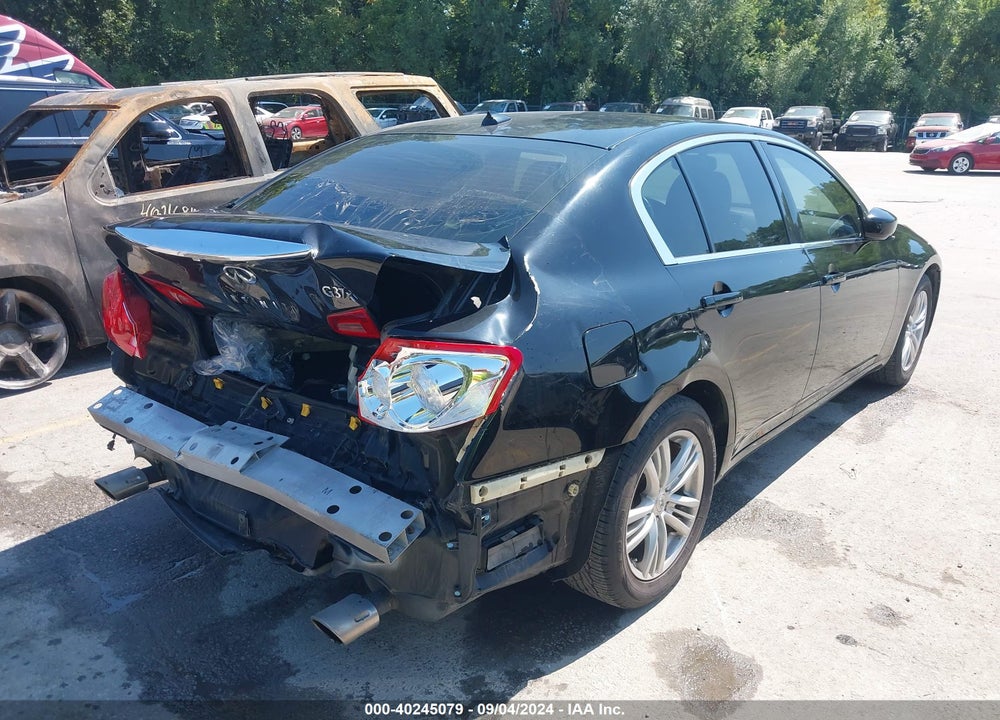 2013 INFINITI G37X VIN: JN1CV6AR3DM751173