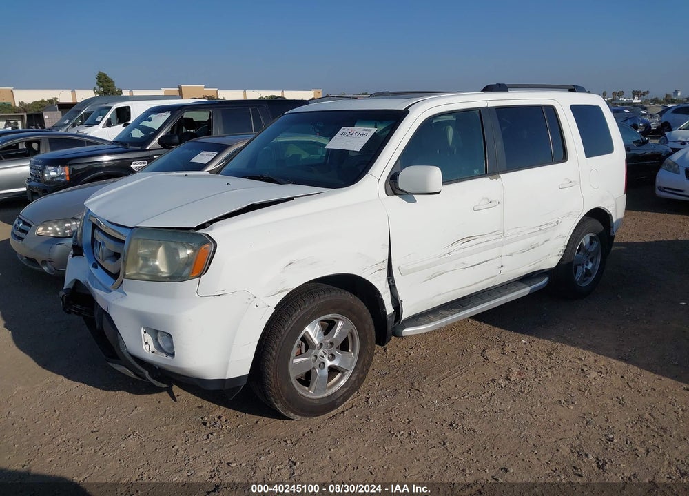 2011 HONDA PILOT EX-L VIN: 5FNYF3H59BB029066
