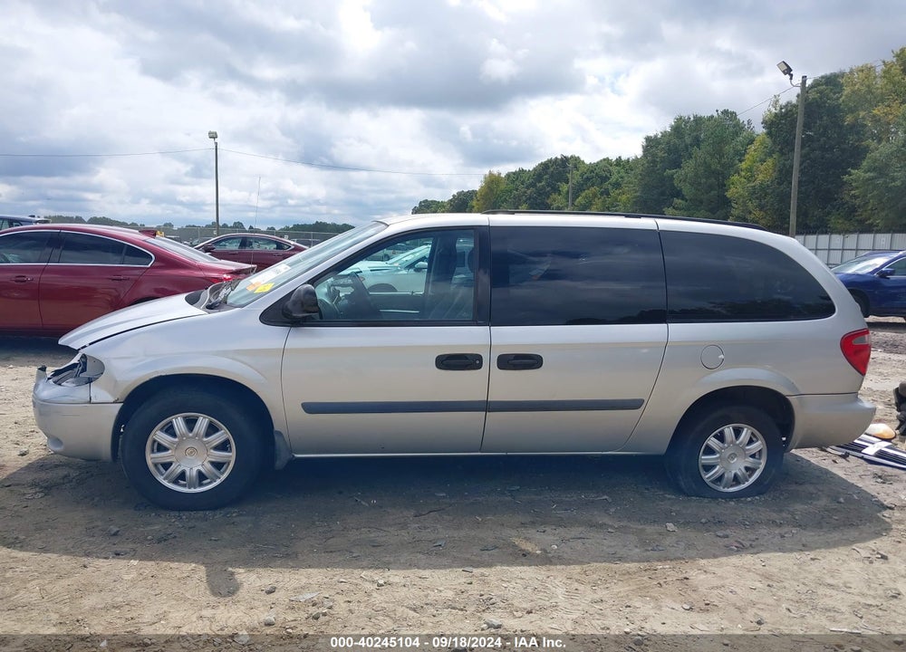 2007 DODGE GRAND CARAVAN SE VIN: 1D4GP24R37B138700