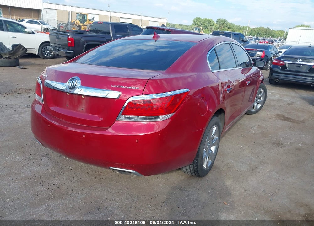 2013 BUICK LACROSSE LEATHER GROUP VIN: 1G4GC5E39DF233640