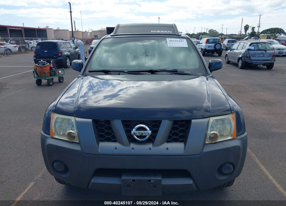 2008 NISSAN XTERRA S VIN: 5N1AN08UX8C526333