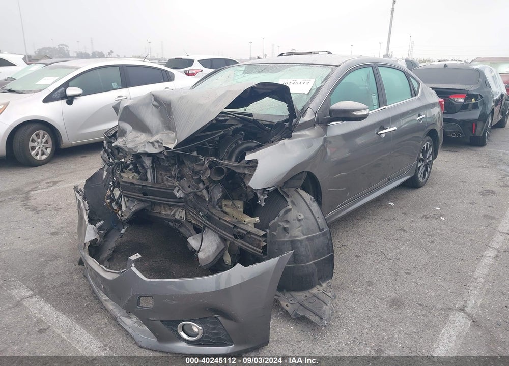 2017 NISSAN SENTRA SR VIN: 3N1AB7AP3HY222071