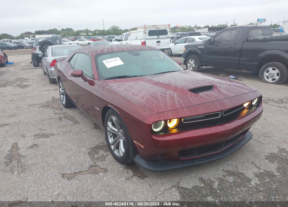 2021 DODGE CHALLENGER R/T VIN: 2C3CDZBT4MH571123