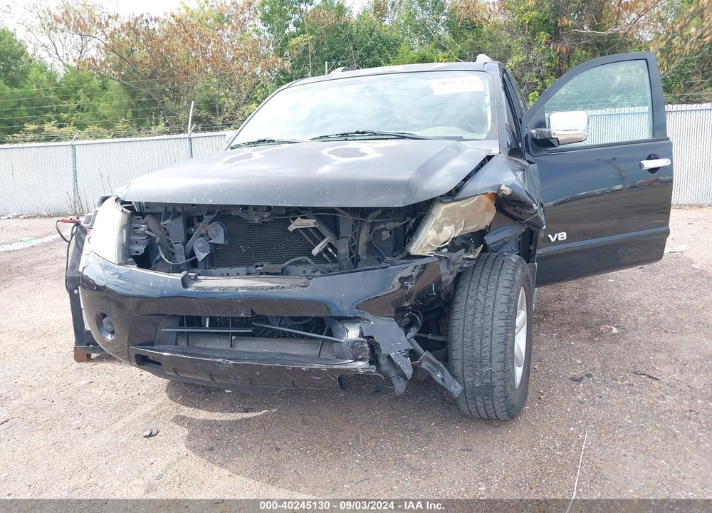 2008 NISSAN ARMADA SE VIN: 5N1BA08D28N615379
