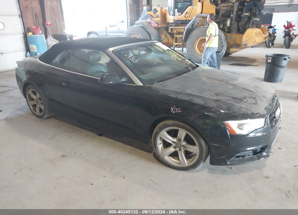 2014 AUDI A5 2.0T PREMIUM VIN: WAULFAFH4EN001657